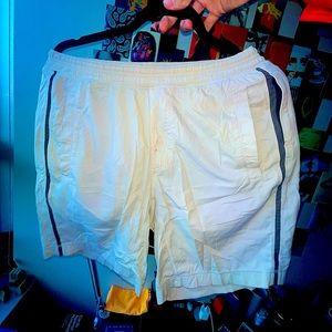 White Men’s Lululemon Shorts (7” inseam; 5” liner)